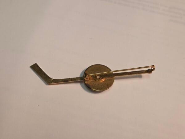 Turk Broda 1949-1951 Beehive Tie Clip – Premium Rare Toronto Maple Leafs Collectible - Image 2